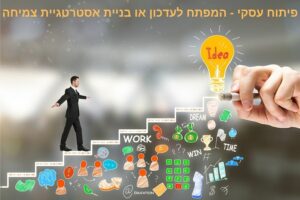 פיתוח עסקי המפתח לעדכון או בניית אסטרטגיית צמיחה