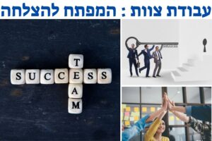 עבודת צוות אפקטיבית המפתח להצלחה ארגונית